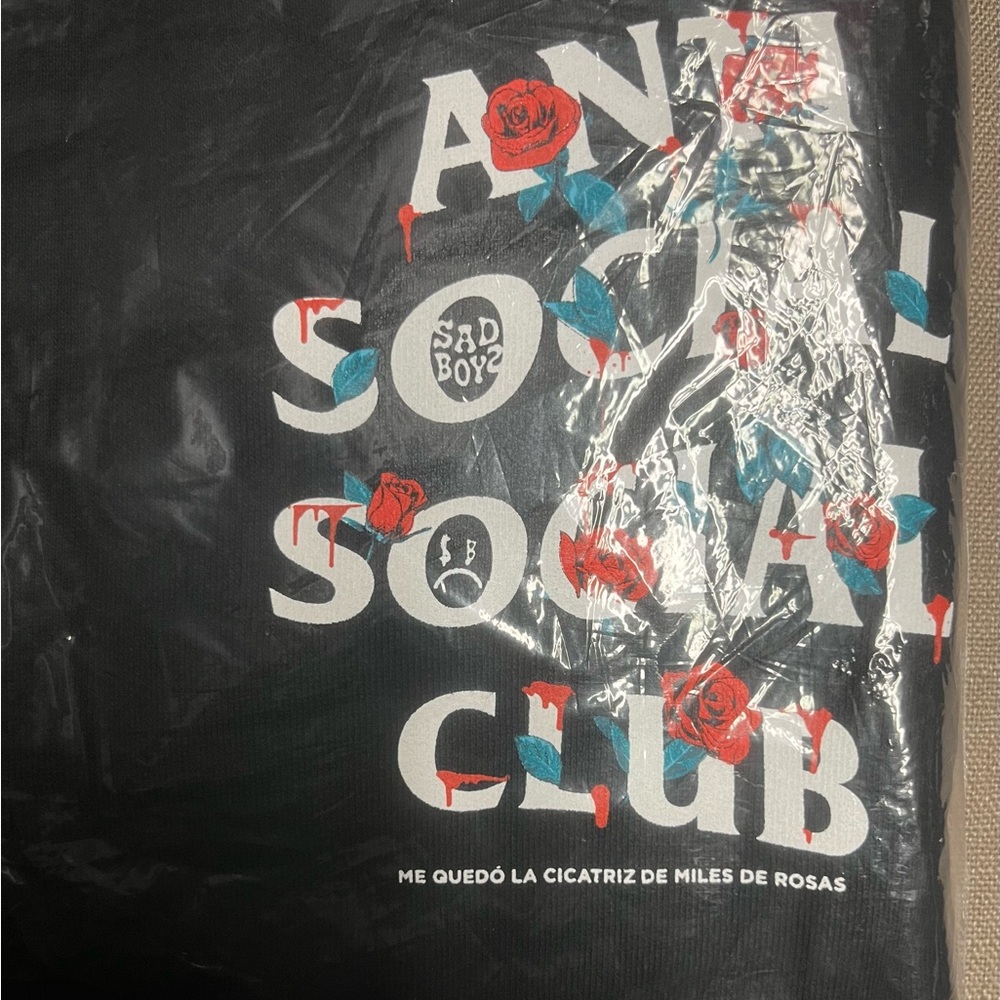Anti Social Social Club Sadboyz Miles De Rosas Hoodie (RFID- READY) - Picture 6 of 6